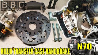 HILUX N70 TRANSFER CASE HANDBRAKE - REVIEW, INSTALL & TESTING