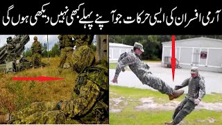 Army Funniest Movement In The World - Information Tv