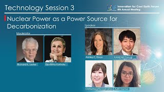 ICEF2021 | TS3: Nuclear Power as a Power Source for Decarbonization