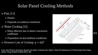 Radiative Cooling in an Industrial Application