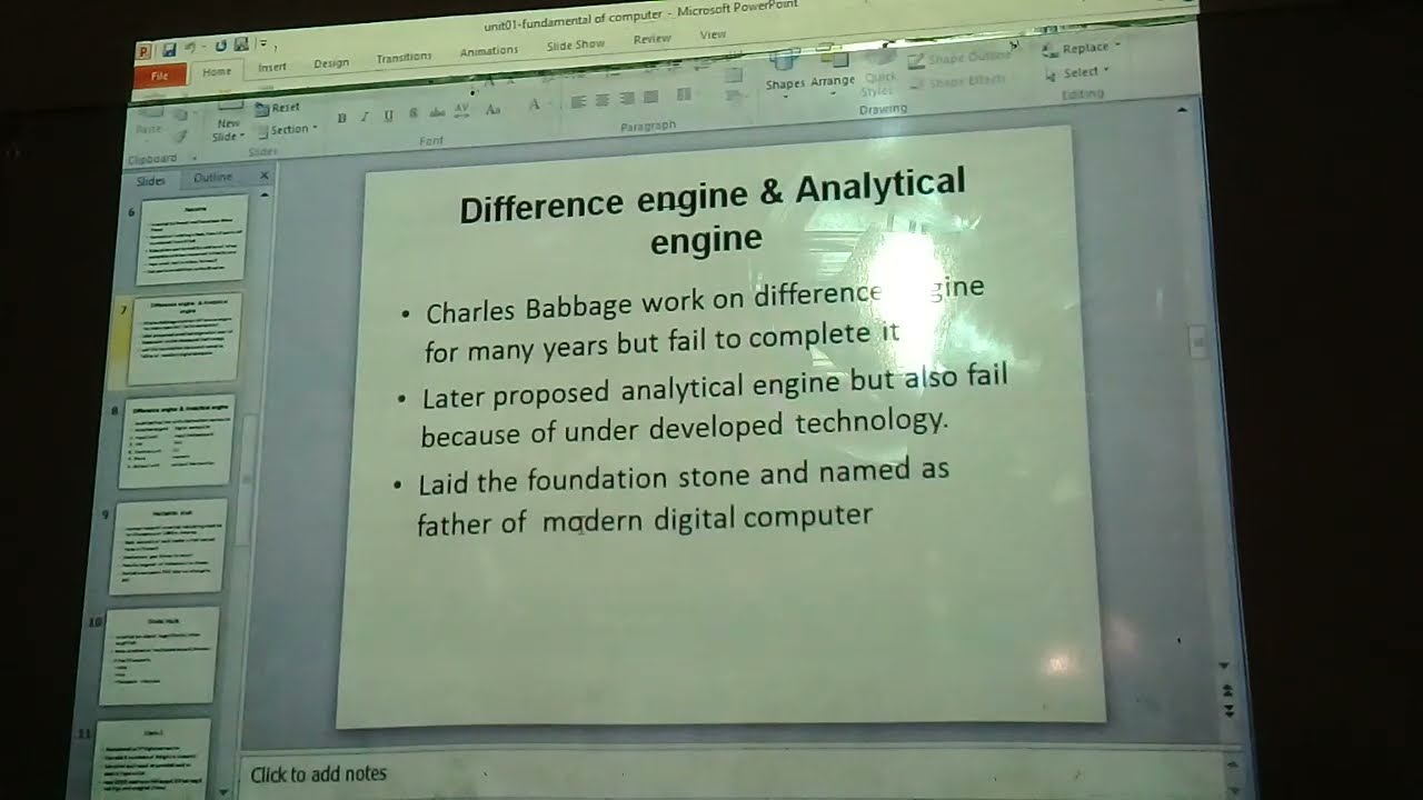 Computer Science Class9 Unit-1 Evolution Of Comp Part2 Analytical ...