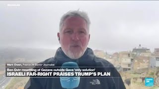 FRANCE 24's Mark Owen reports from West Bank on reactions to Trump's Gaza plan • FRANCE 24 English