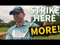 SWEET SPOT ON IRONS - Golf Strike Drills