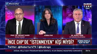 Prof. Dr. Mehmet Şahin yanıtladı: CHP, İnce'nin istifasından etkilenir mi?