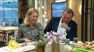 Hur ska Jenny och Steffo få stopp på fnitterspelen? - Nyhetsmorgon (TV4)