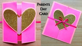 Parent's day card making handmade/ Easy and beautiful card for parent's day | Parent's Day Cards