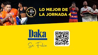 ¡Aquí están las mejores jugadas de la Jornada 4!