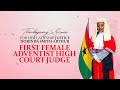 Thanksgiving Service For Her Ladyship Justice Dorinda Smith-Arthur