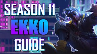 The ULTIMATE EKKO MID Guide For S11 | Everything You Need To Know To Master Ekko For Season 11