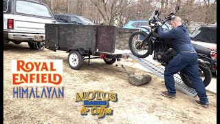 Royal Enfield Himalayan | Secret to Loading on a Small Trailer