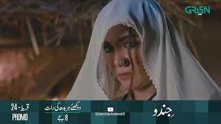 Jindo | Episode 24 | Promo | Humaima Malik | Mirza Gohar | Hajra Yamin | Green TV Entertainment