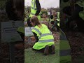 planting in hatherley park with bournside school