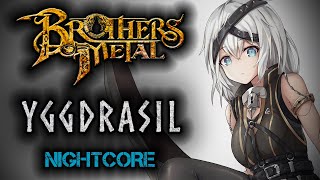 [Female Cover] BROTHERS OF METAL – Yggdrasil [NIGHTCORE by ANAHATA + Lyrics]