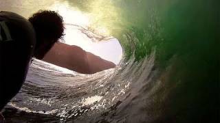 Pro surfer Marti Paradisis and a GoPro HD