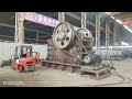 pe1500x1800 jaw crusher test running.feeding size 1200mm capacity 520 1100tph motor power 280kw