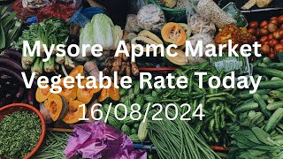 Apmc Market Mysore Today | Mysore Apmc Vegetable Rate Today #mysore #viralvideo