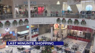 The Mall at Johnson City sees last-minute shoppers before Christmas Day