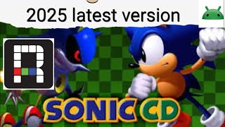 Sonic cd android rsdk mod tutorial + how to setup
