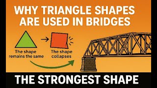 Why Are Triangles Used in Bridges? | The Strongest Shape in Engineering Explained!