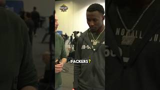 Tyler Nubin on Potentially Playing for the Packers #nfl #combine