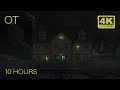 Stormy Night in London 4K | Soothing Steady Rain & Distant Rolling Thunder | Relax | Study | Sleep |