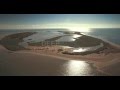 Mud Islands aerial view Port Phillip Bay