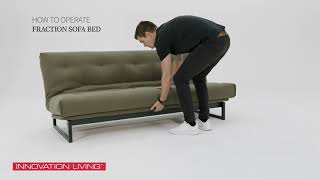 Fraction 120 Sofa Bed - How To Operate