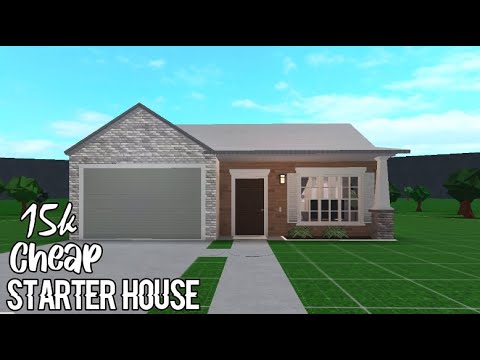 Roblox Bloxburg 15k Cheap Starter House (No Gamepass) - YouTube