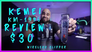 🇺🇸 | Kemei 1996 | Wireless Clipper | Wahl 1919 | Review 💯