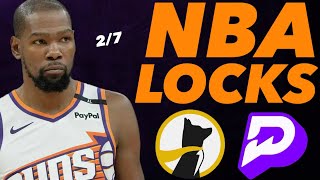 PRIZEPICKS NBA FRIDAY 2/7/25 - FREE PICKS!!!  (75% HIT RATE!!!) - BEST PLAYER PROPS - NBA TODAY