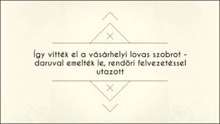 Így vitték el a vásárhelyi első világháborús lovas szobrot a Kossuth térről