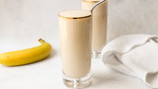 Easy 5-min. 4-ingredient Korean Banana Milk