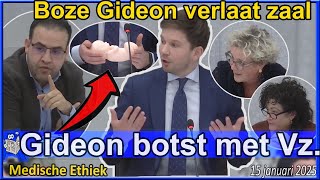 Debat ontspoort: Gideon van Meijeren boos op Voorzitter, verlaat debat 'Word beperkt' - Tweede Kamer