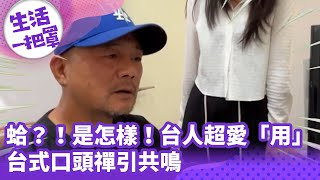 《生活一把罩》蛤？！是怎樣！台人超愛「用」台式口頭禪引共鳴