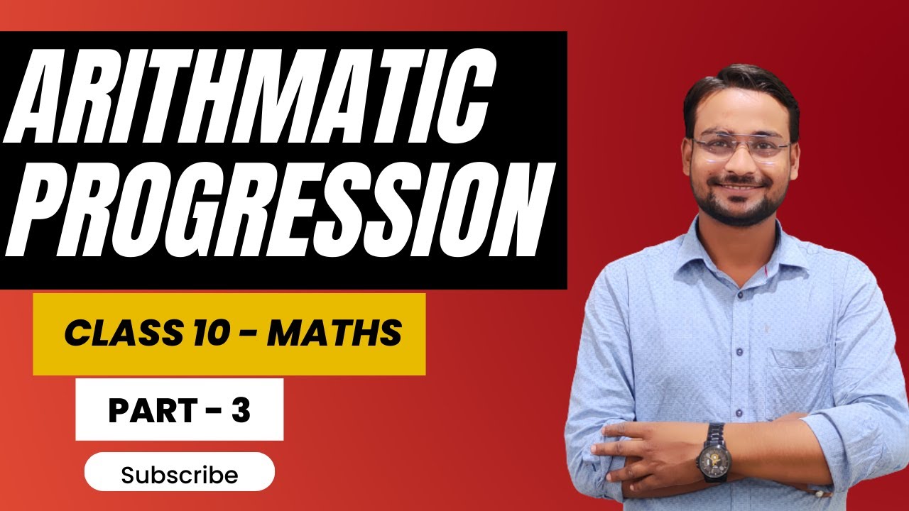 Arithmetic Progression Ap Class 10th Youtube