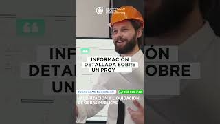 Expediente Técnico de Obra - Diploma Liquidación de Obras Públicas  #liquidacion #obras