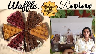 Assorted Mini Waffles 😋 From Belgian Waffles | Review and Unboxing 6 types of waffles | Heeral Saini