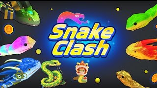 snake Clash 🐍 boss leval-1600 😎 💯%WIN #snakeclash #gamefun #totalpuzzlegirl