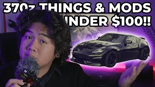 10 CHEAP Nissan 370Z mods \u0026 things UNDER $100