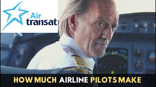 Pilot Salary in Canada- Air Transat the third largest airline in Canada