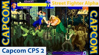 Street Fighter Alpha - My Favorite SF Series - Capcom CPS 2 - CPSTRAVAGANZA MiSTer FPGA