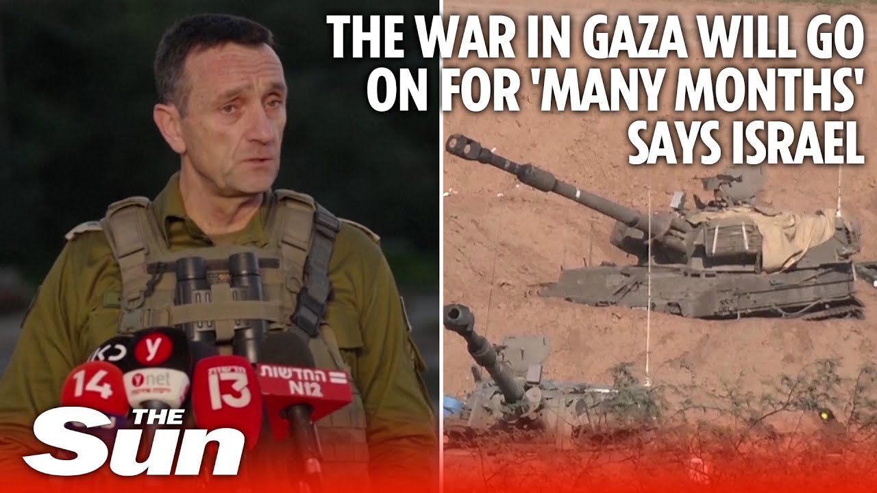 The War In Gaza Will Go On For 'many Months' Says Israel's Top General ...