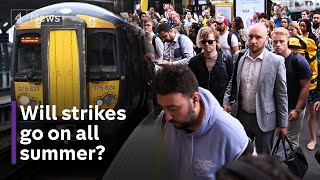 Train strikes: Will we see a summer of travel chaos?