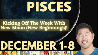 Pisces – UNFORGETTABLE WEEK ON A WHOLE OTHER LEVEL! December 1-8 Tarot Horoscope