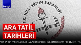 2023 2. dönem ara tatil ne zaman? | Kasım ara tatil 2023- 2024