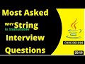 Why String is Immutable in java/ String constant pool(SCP)/Heap/String interview Question/intern