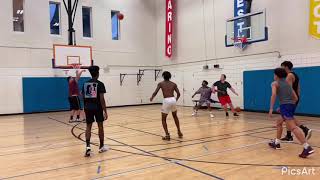 5 V 5 PICKUP BASKETBALL GAME AT THE YMCA