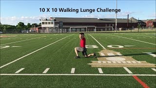 Walking Lunge Challenge