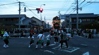 2014年 武豊町長尾春祭り（馬場組 長北車）