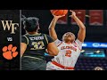 Wake Forest vs. Clemson Women's Basketball Highlights (2021-22)